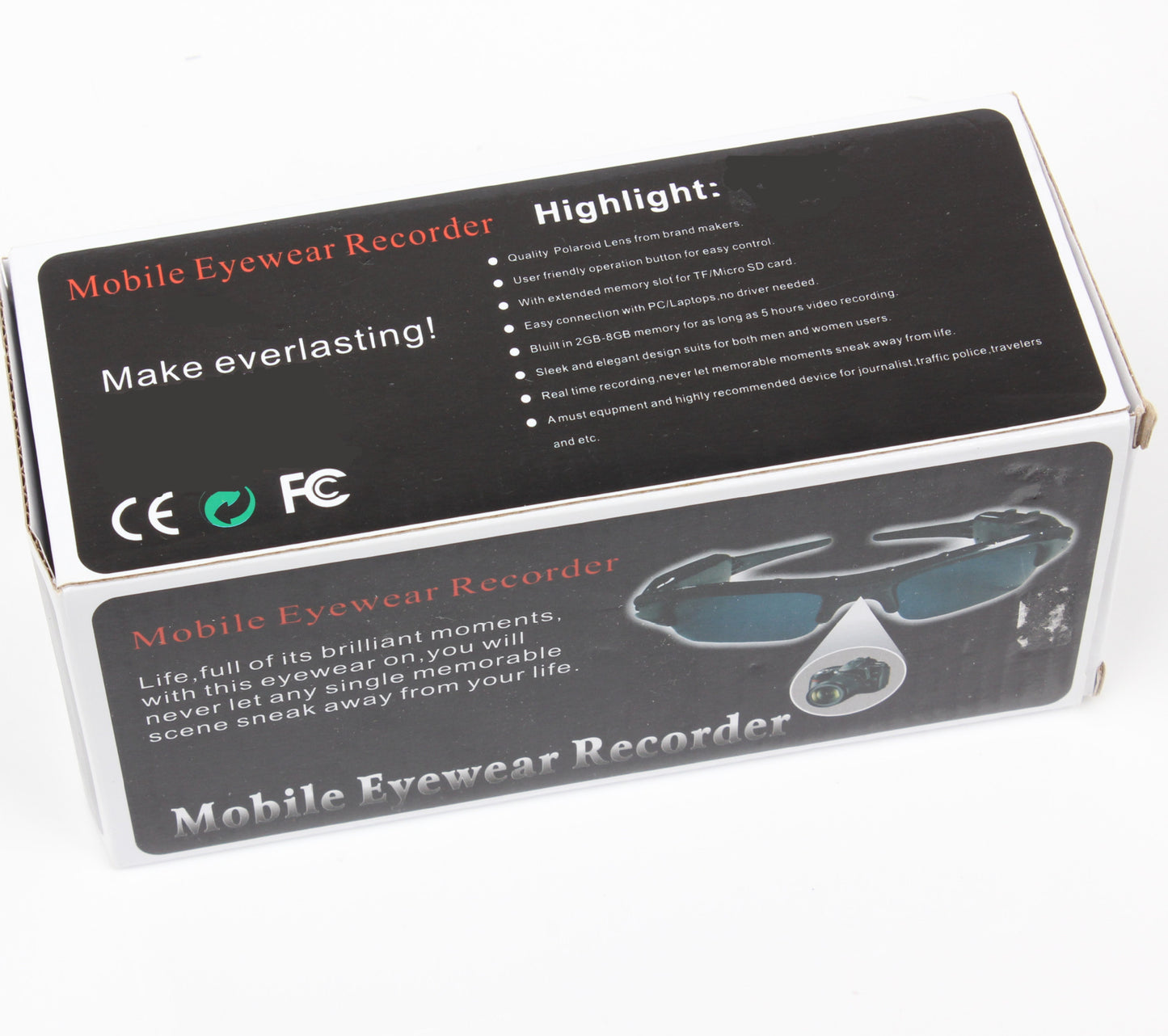 Video Shooting Glasses Smart Digital Glasses