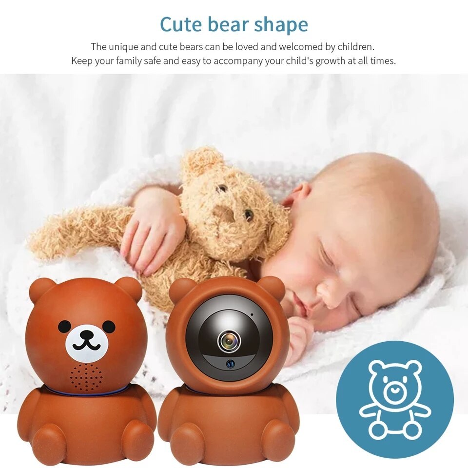 Bear Camera1080P Wifi IP Camera Auto Tracking