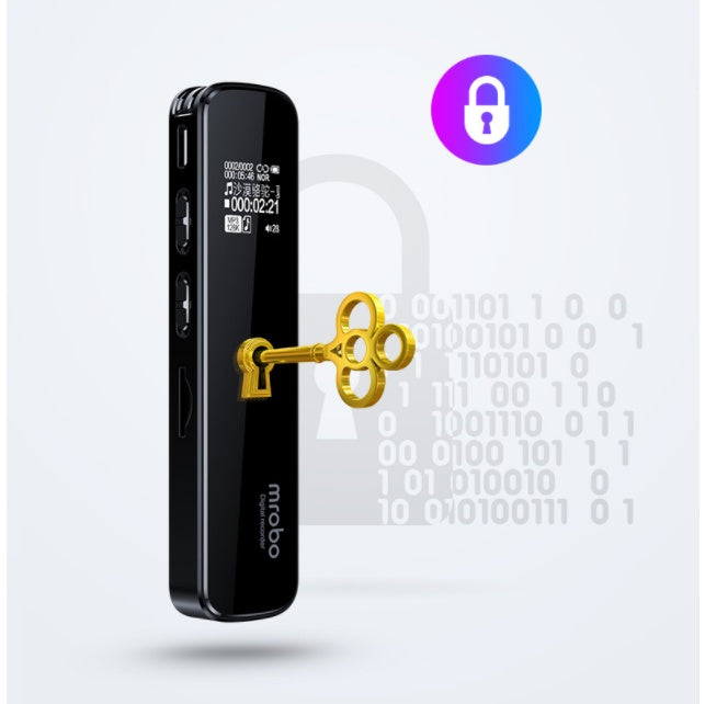 HD noise reduction voice recorder portable