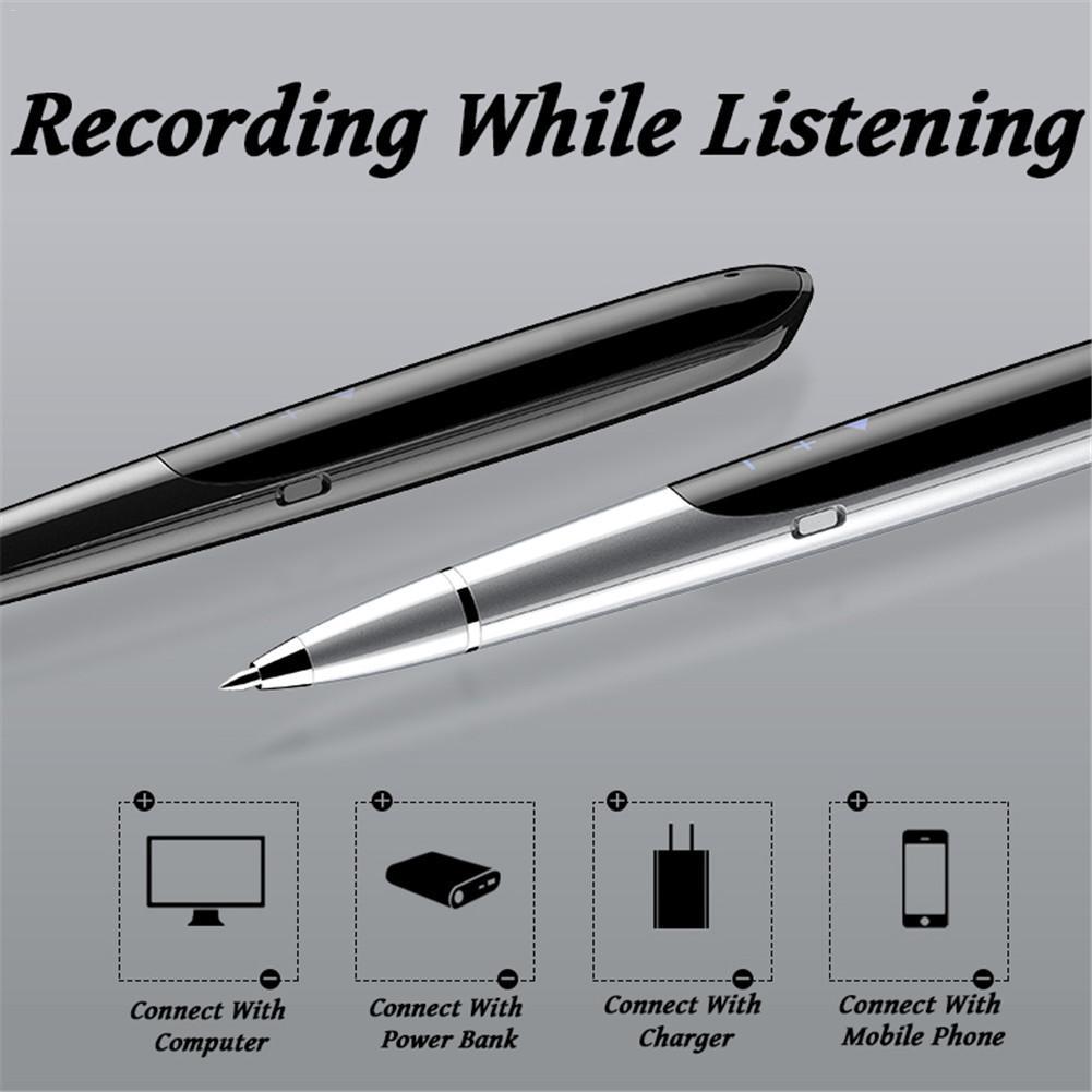 Display Digital Recorder Pen Hidden Digital Audio Sound Voice Recorder Recording