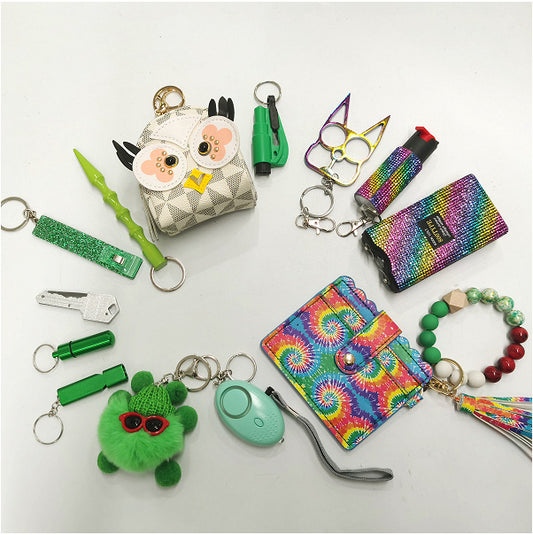 Hand Chain Self-defense Keychain Set