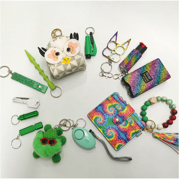 Hand Chain Self-defense Keychain Set