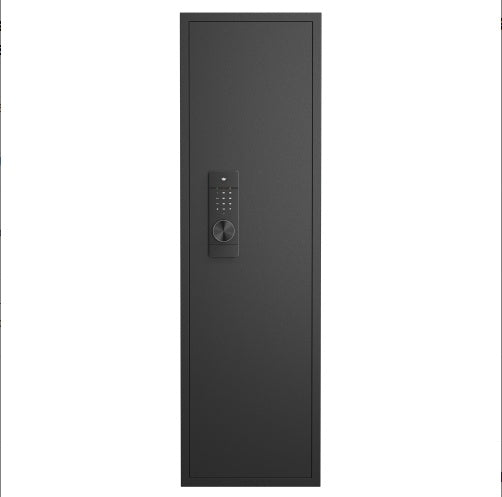 53 Passwod Touch Panel In-Wall Safe,Hidden Wall Gun Safe For Rifles With Adjustable Shelves,Assembled Storage Multifunctional Wall Safe For Firearm And Valuables
