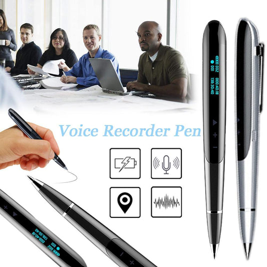 Display Digital Recorder Pen Hidden Digital Audio Sound Voice Recorder Recording