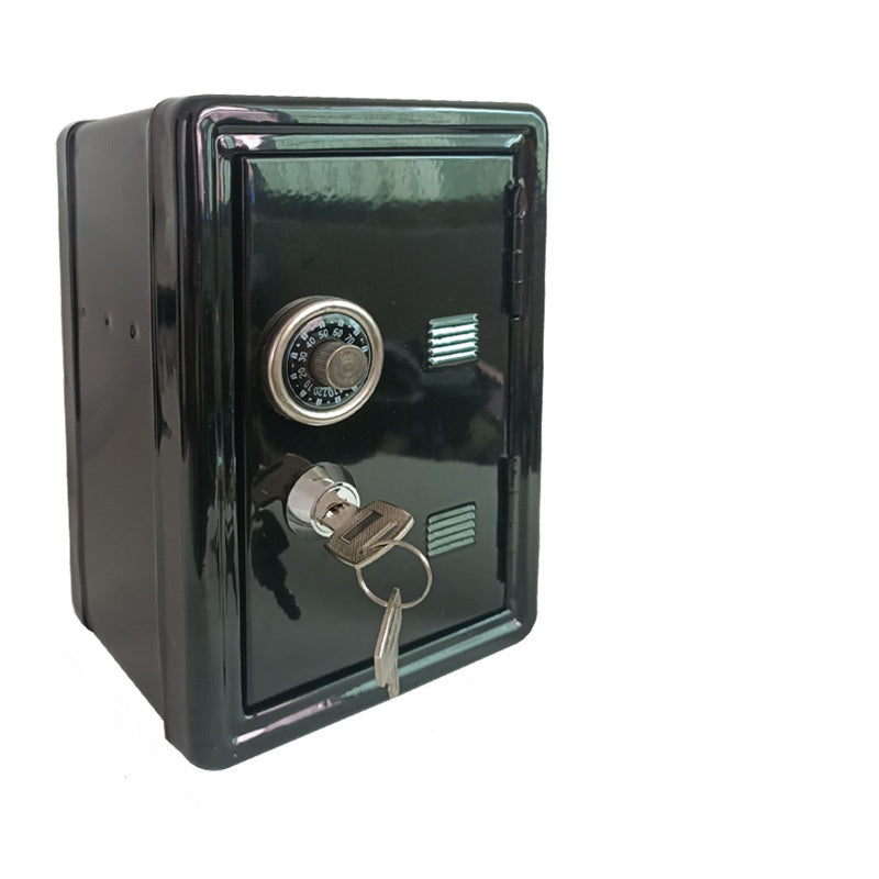 Mini Metal Safe Box Creative Piggy Bank